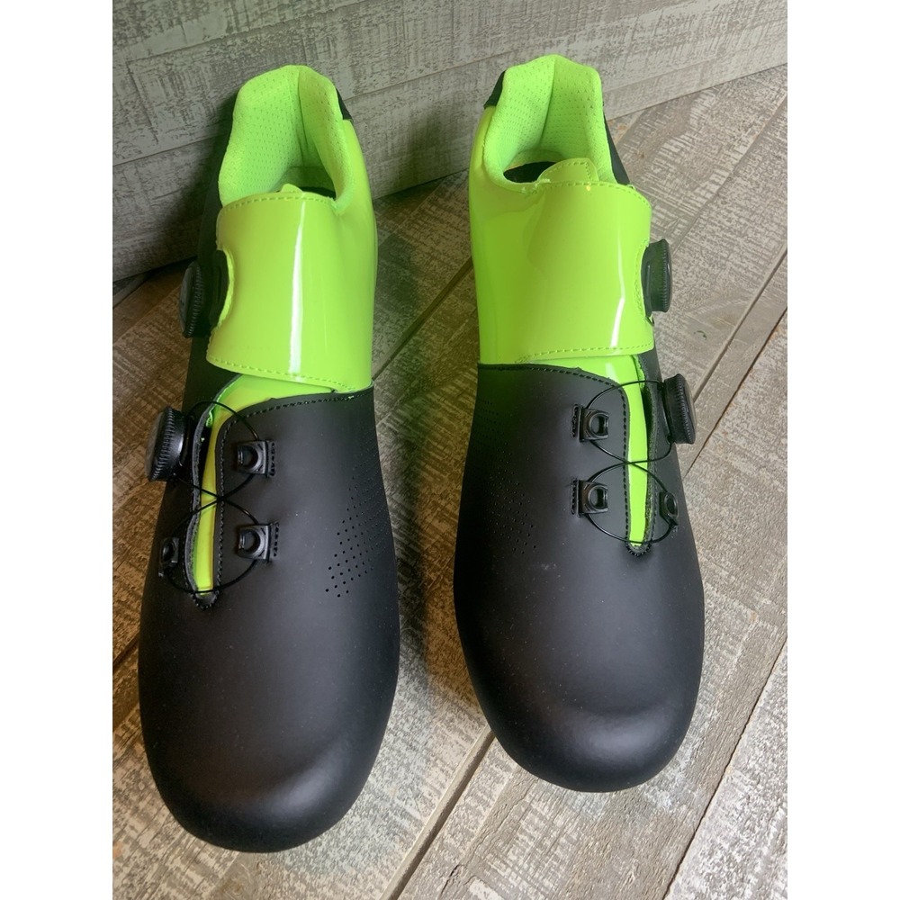Men's Sport Cycling Road Shoes Self Lock Biking Racing Indoor Spin Size Us 13 - Picture 3 of 8